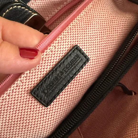 Dooney and Bourke Monogram Double Handle Tote - Picture 3 of 6